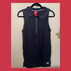 Women's NIKE Black Zip Up Dress Women's NIKE Black Zip Up Dress